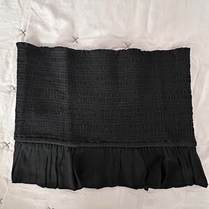 Olivaceous Black Mini Skirt